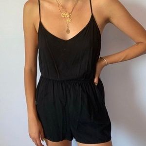H&M Black Romper